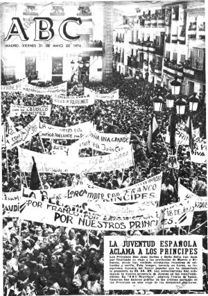 ABC MADRID 31-05-1974 página 1