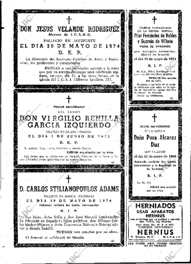 ABC MADRID 31-05-1974 página 108