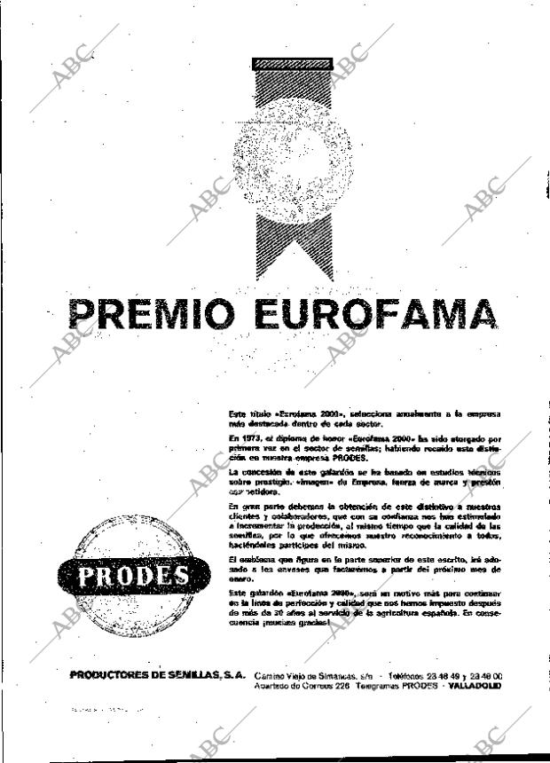 ABC MADRID 31-05-1974 página 22