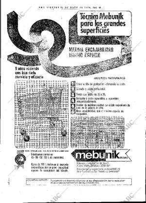 ABC MADRID 31-05-1974 página 54