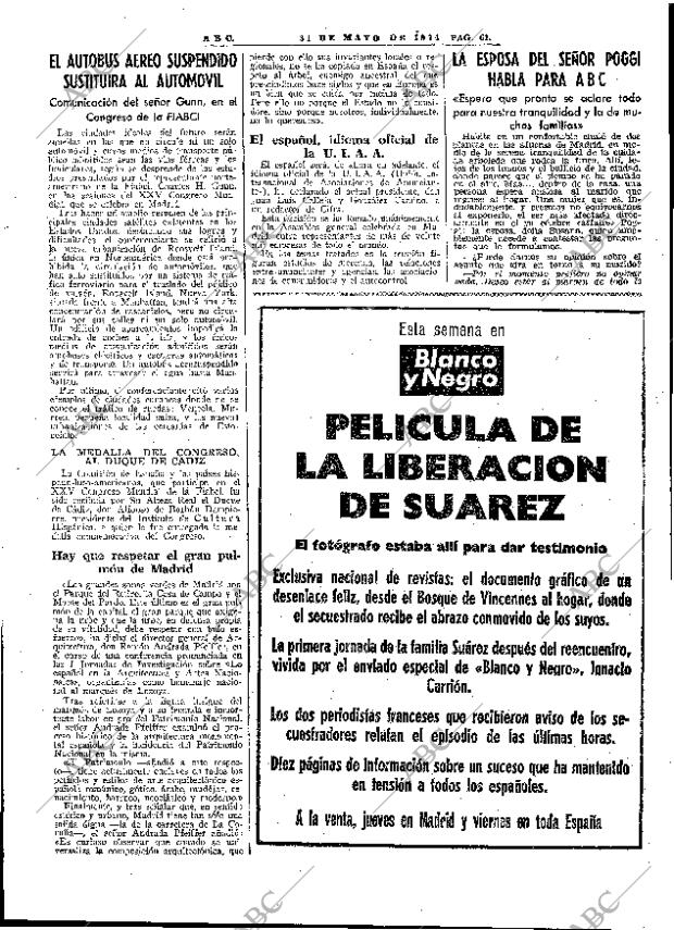 ABC MADRID 31-05-1974 página 57