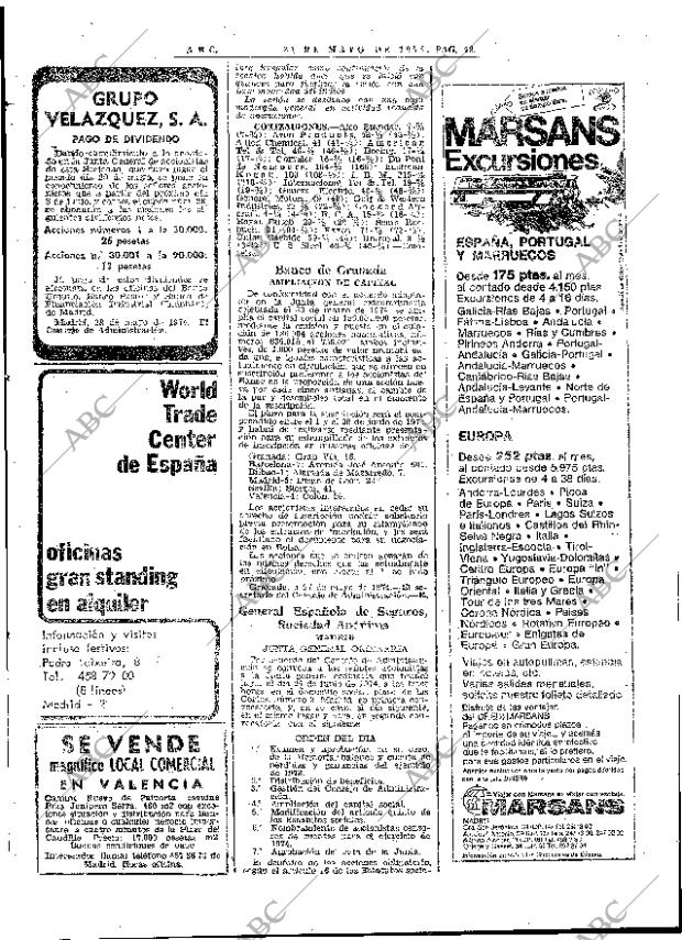 ABC MADRID 31-05-1974 página 74