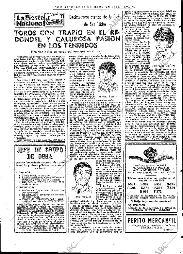 ABC MADRID 31-05-1974 página 85