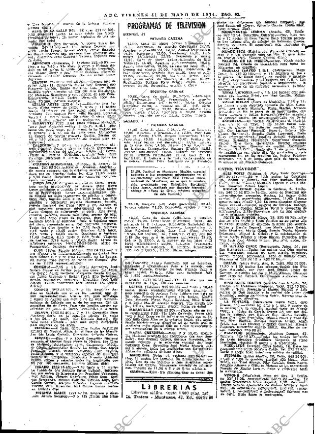 ABC MADRID 31-05-1974 página 89