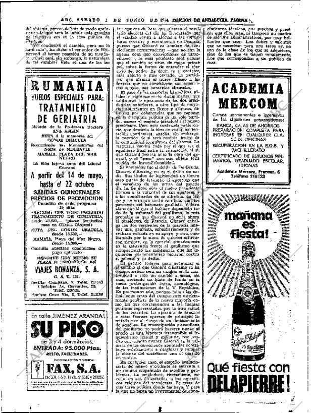 ABC SEVILLA 01-06-1974 página 38