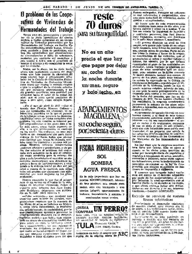 ABC SEVILLA 01-06-1974 página 52