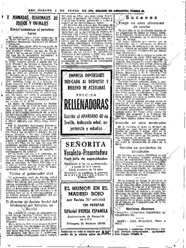 ABC SEVILLA 01-06-1974 página 55