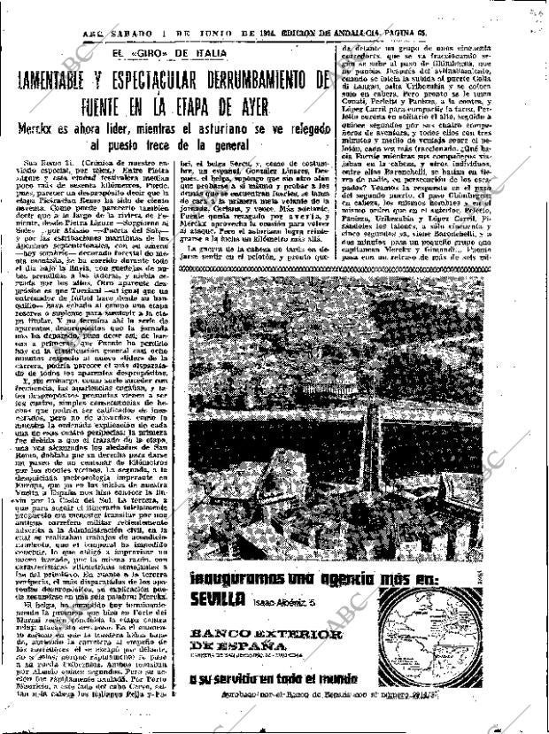 ABC SEVILLA 01-06-1974 página 65