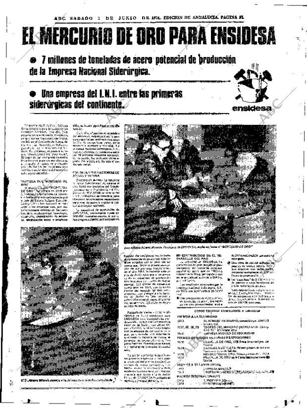 ABC SEVILLA 01-06-1974 página 87