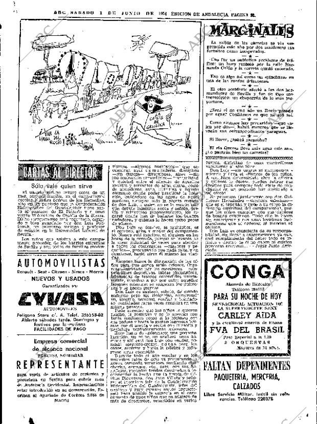 ABC SEVILLA 01-06-1974 página 93