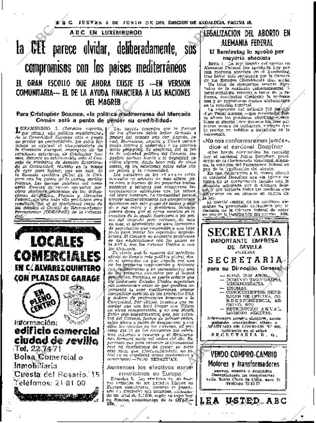 ABC SEVILLA 06-06-1974 página 33