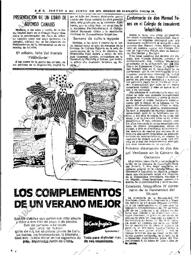 ABC SEVILLA 06-06-1974 página 53