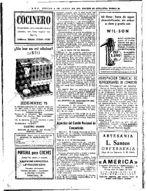 ABC SEVILLA 06-06-1974 página 58