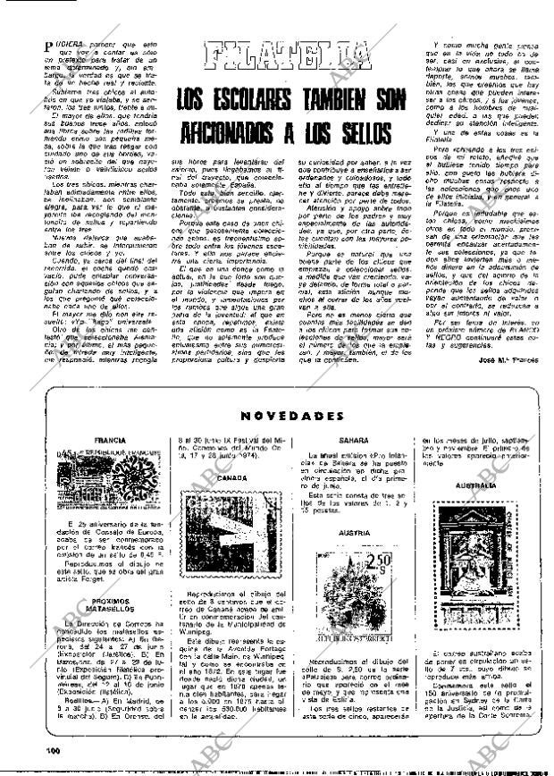 BLANCO Y NEGRO MADRID 08-06-1974 página 100