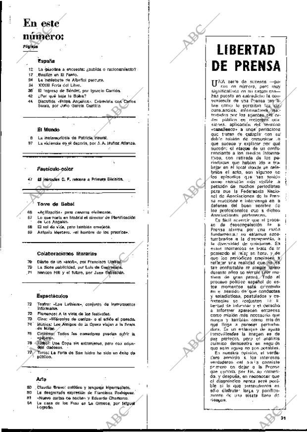 BLANCO Y NEGRO MADRID 08-06-1974 página 31