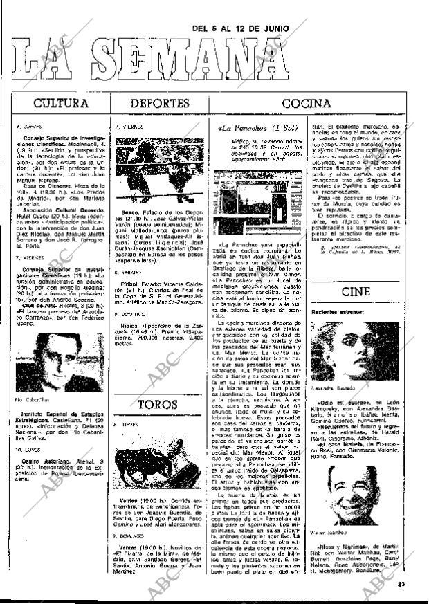 BLANCO Y NEGRO MADRID 08-06-1974 página 33