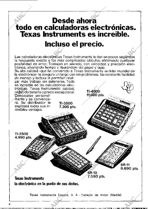 BLANCO Y NEGRO MADRID 08-06-1974 página 6