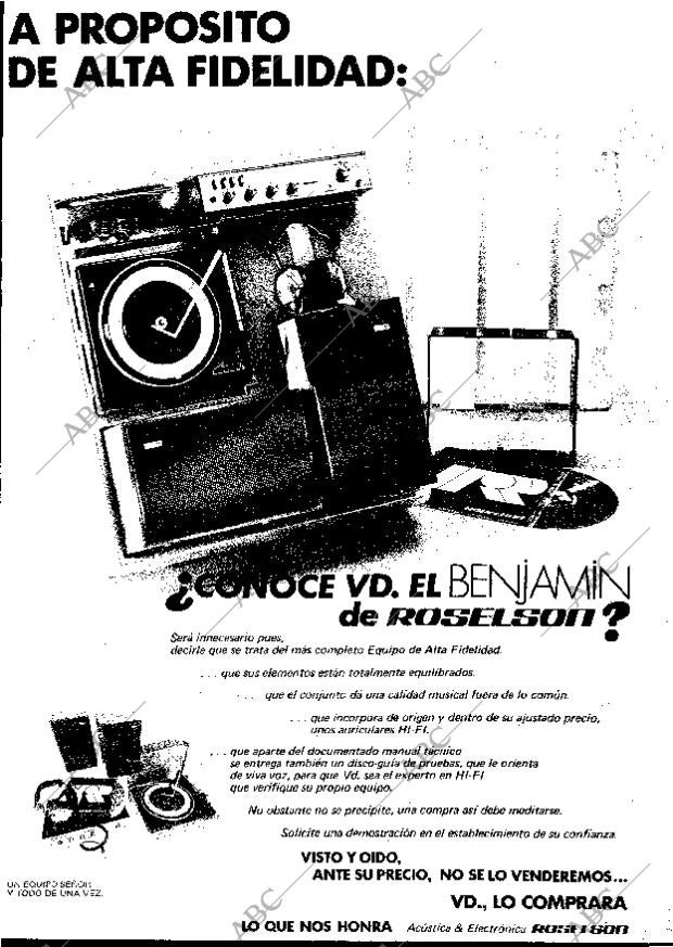 BLANCO Y NEGRO MADRID 08-06-1974 página 99