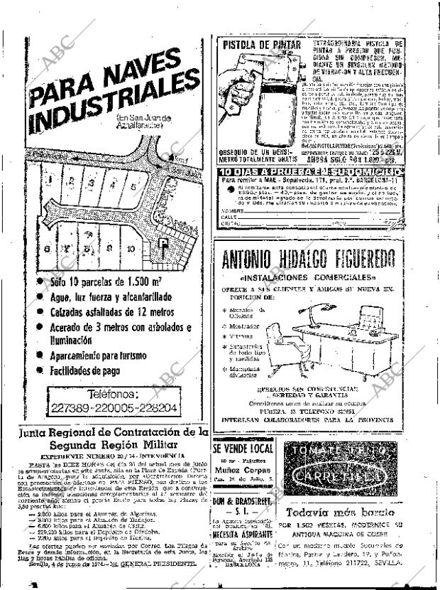ABC SEVILLA 11-06-1974 página 105