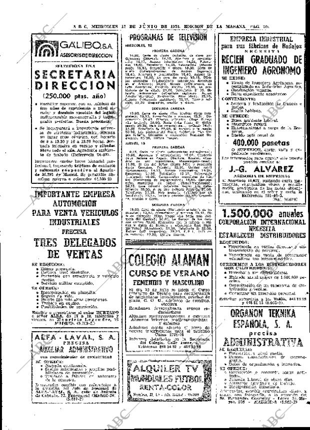 ABC MADRID 12-06-1974 página 105