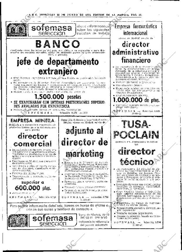 ABC MADRID 12-06-1974 página 56