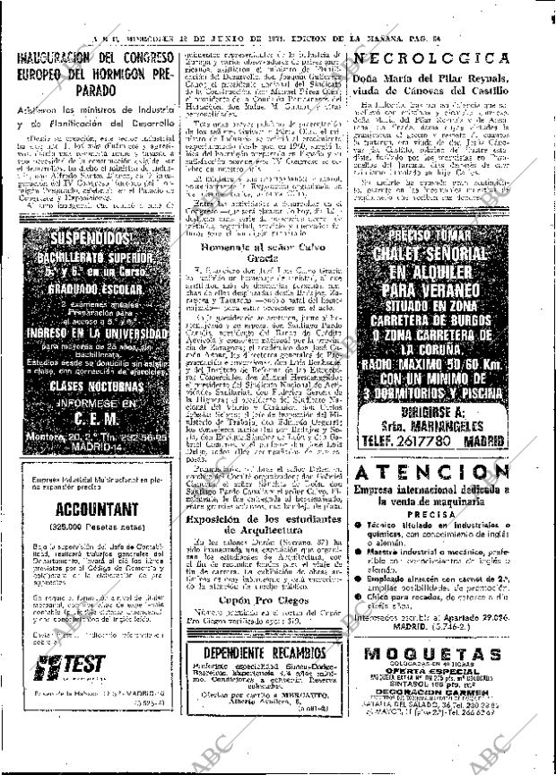 ABC MADRID 12-06-1974 página 60