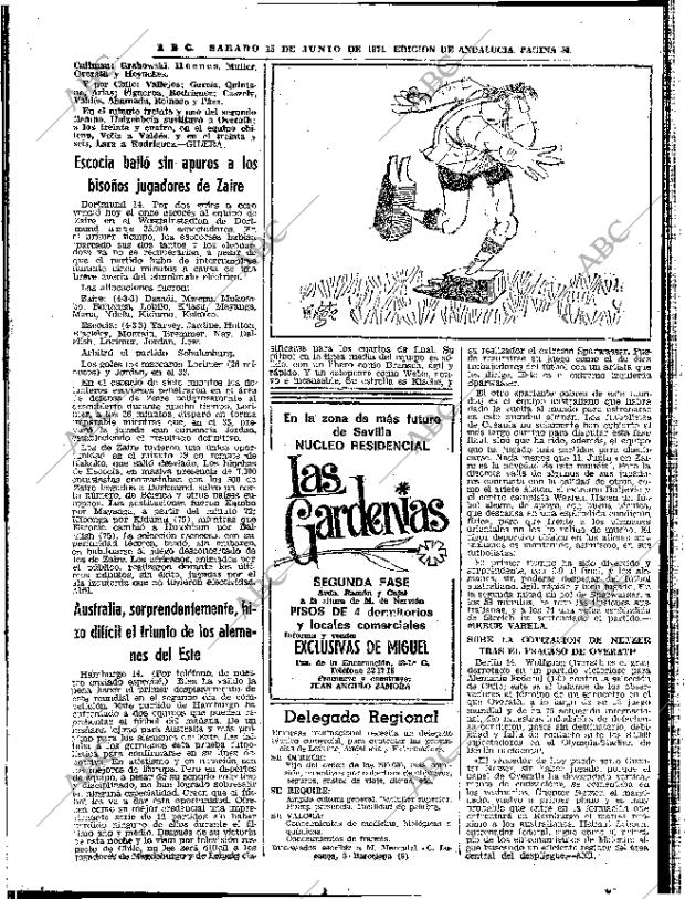 ABC SEVILLA 15-06-1974 página 54