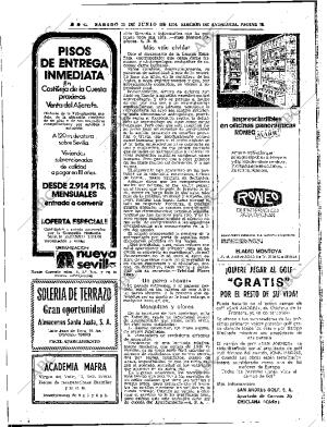 ABC SEVILLA 15-06-1974 página 72