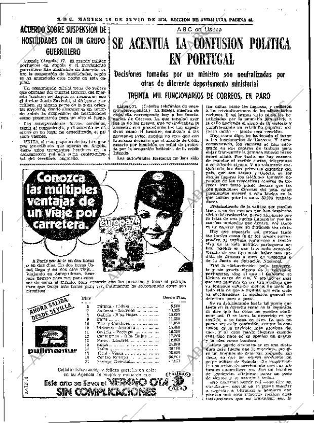 ABC SEVILLA 18-06-1974 página 41