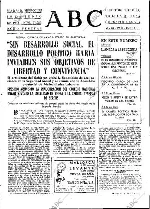 ABC MADRID 19-06-1974 página 23