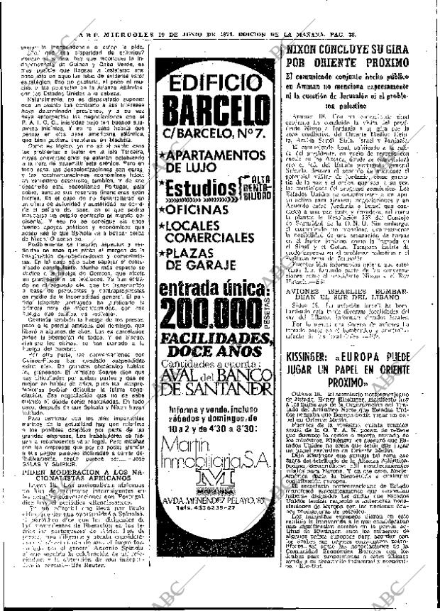 ABC MADRID 19-06-1974 página 32