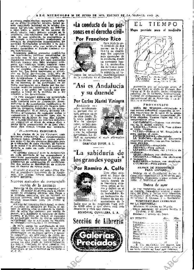 ABC MADRID 19-06-1974 página 48