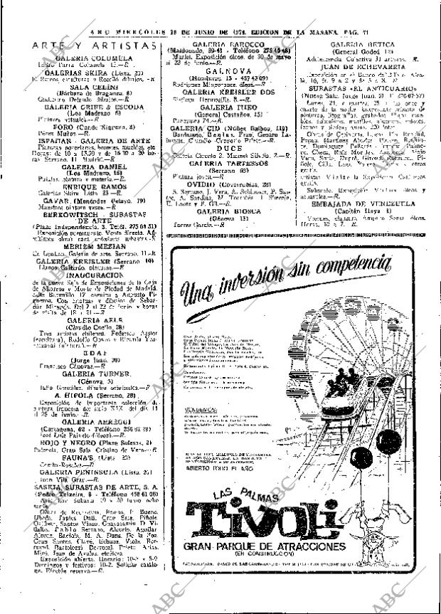 ABC MADRID 19-06-1974 página 65