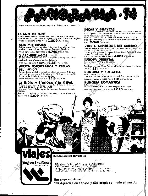 ABC SEVILLA 19-06-1974 página 16