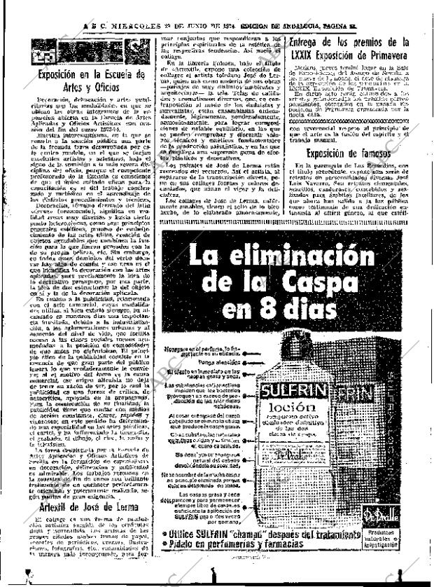 ABC SEVILLA 19-06-1974 página 53