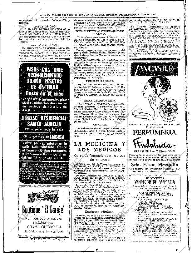 ABC SEVILLA 19-06-1974 página 56