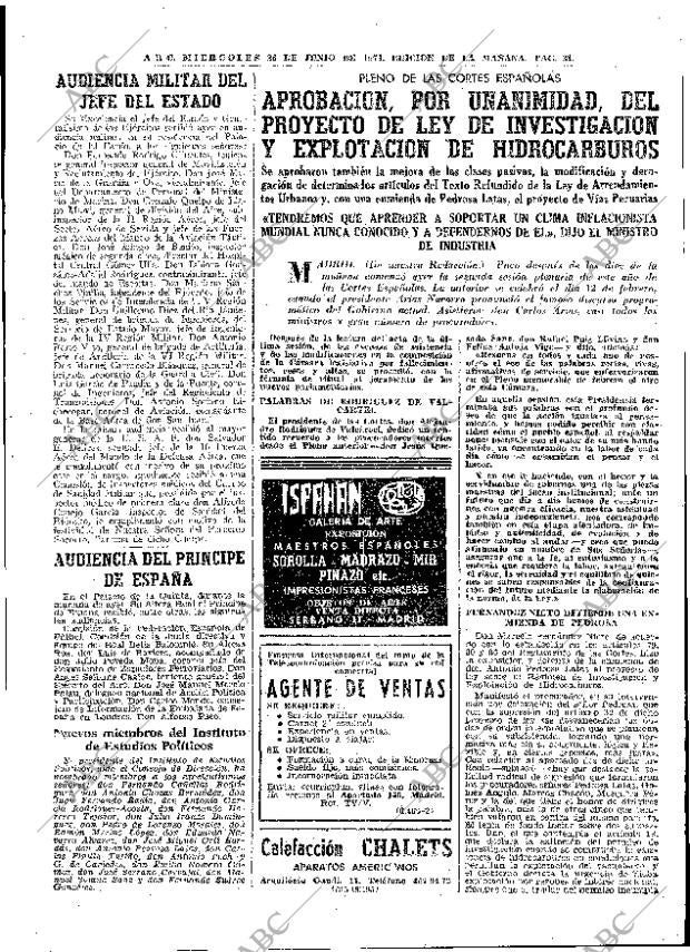 ABC MADRID 26-06-1974 página 29