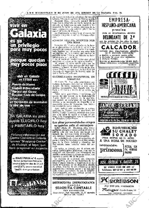 ABC MADRID 26-06-1974 página 36