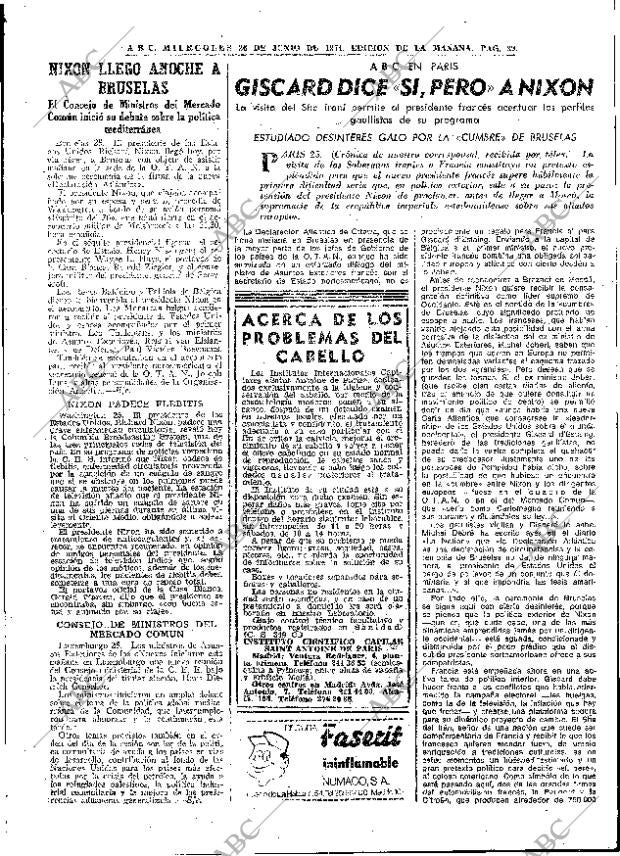 ABC MADRID 26-06-1974 página 37
