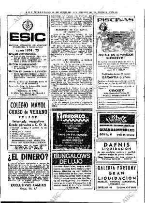 ABC MADRID 26-06-1974 página 46