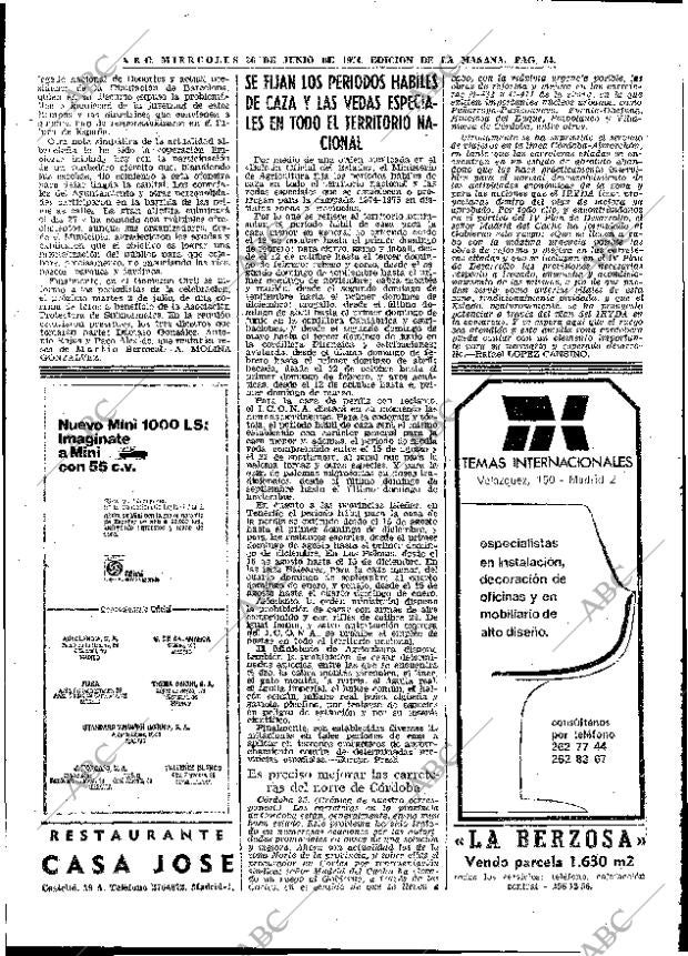 ABC MADRID 26-06-1974 página 52