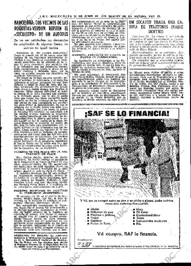 ABC MADRID 26-06-1974 página 55