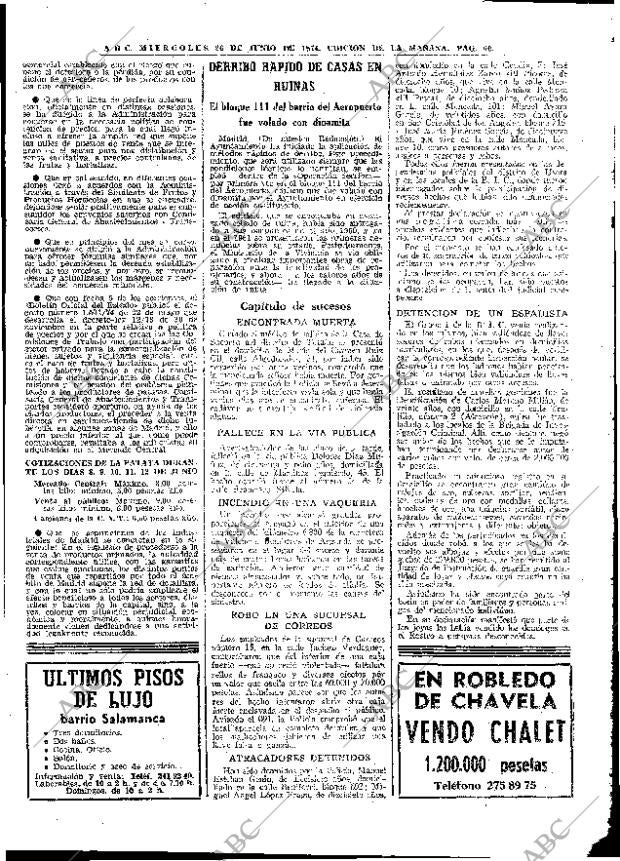 ABC MADRID 26-06-1974 página 58
