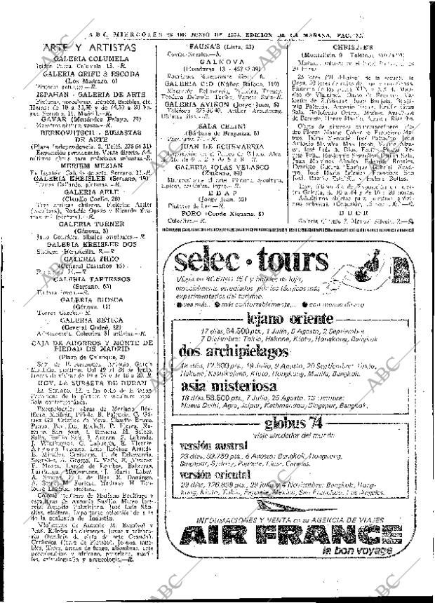 ABC MADRID 26-06-1974 página 71