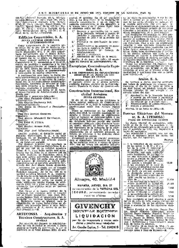 ABC MADRID 26-06-1974 página 79