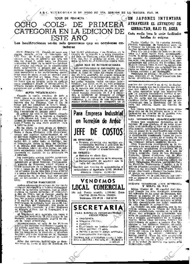 ABC MADRID 26-06-1974 página 87