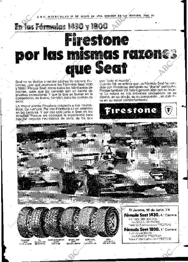 ABC MADRID 26-06-1974 página 93
