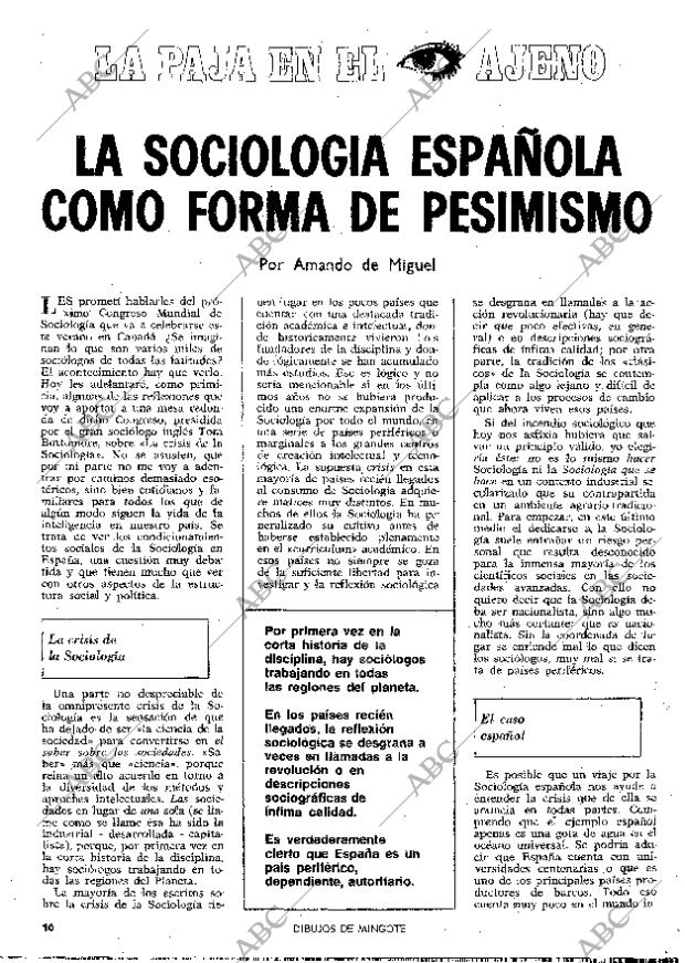 BLANCO Y NEGRO MADRID 29-06-1974 página 10