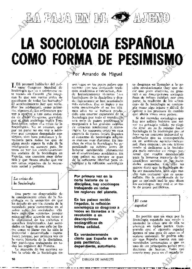 BLANCO Y NEGRO MADRID 29-06-1974 página 10