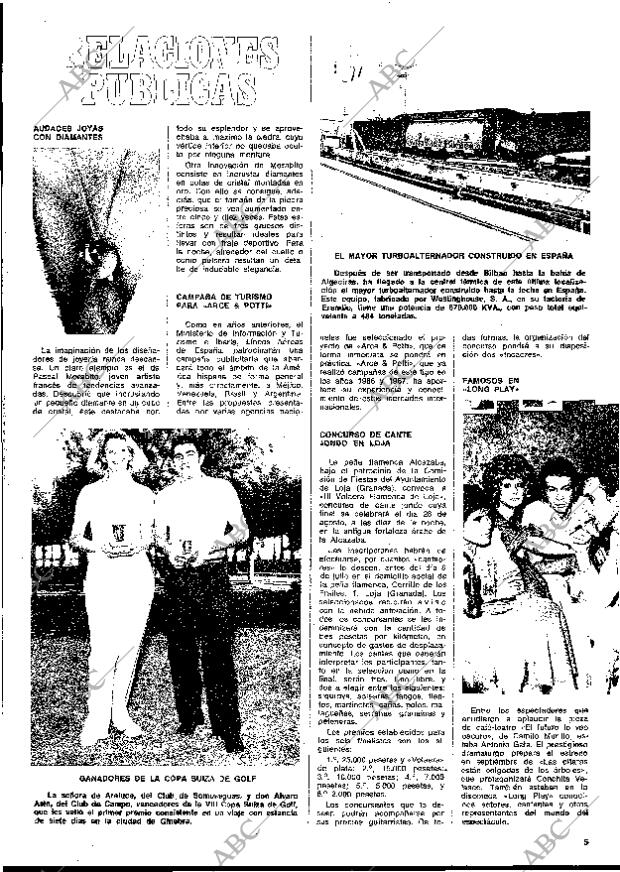 BLANCO Y NEGRO MADRID 29-06-1974 página 5